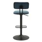 Hoker Barowy LIGHT NAVY 41x47,5x85-106,5 cm (siedzenie 61-83 cm) ZESTAW 2 SZT